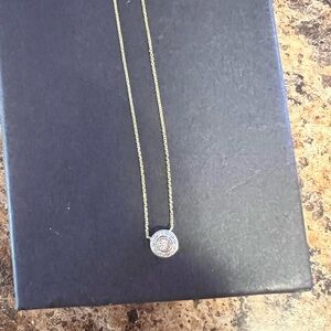 New Elegant Gold and Silver Pendant Necklace from JCPenney
